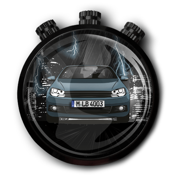 Eos Autoduft personalisiert mit deinem Auto u. Kennzeichen!