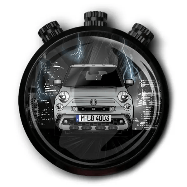 500L Cross Autoduft personalisiert mit deinem Auto u. Kennzeichen!