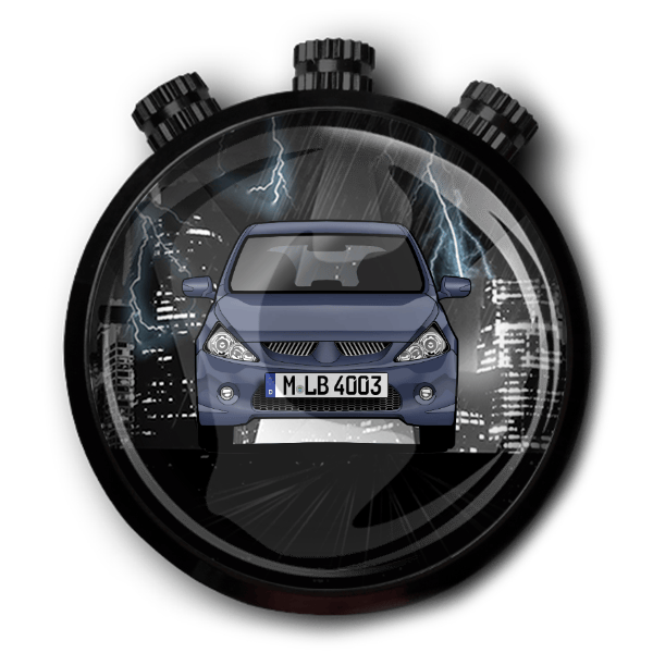 Grandis Autoduft personalisiert mit deinem Auto u. Kennzeichen!