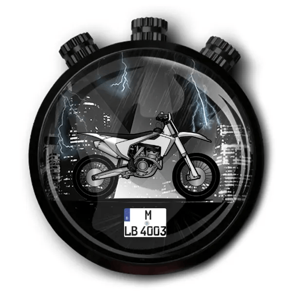 FC 250 Autoduft personalisiert mit deinem Motorrad u. Kennzeichen!