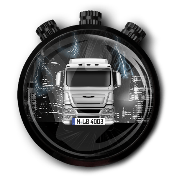 TGS 18.360 Autoduft personalisiert mit deinem LKW u. Kennzeichen!