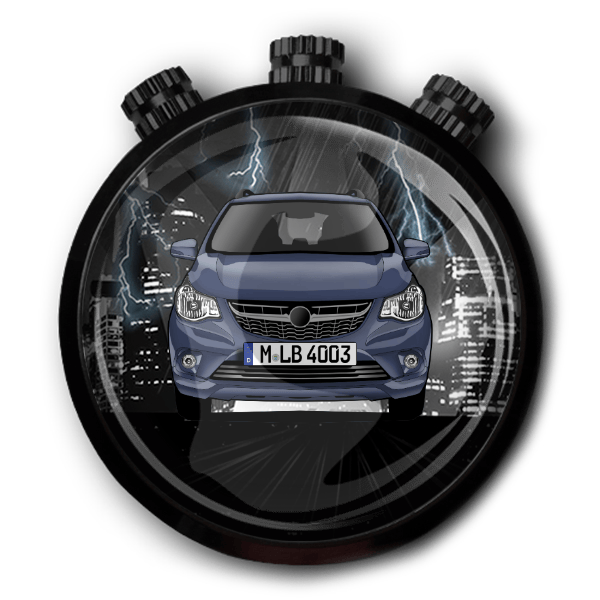 Karl Autoduft personalisiert mit deinem Auto u. Kennzeichen!