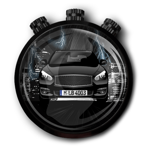 Q70 Autoduft personalisiert mit deinem Auto u. Kennzeichen!