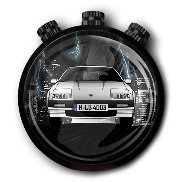300 ZX Autoduft personalisiert mit deinem Auto u. Kennzeichen!
