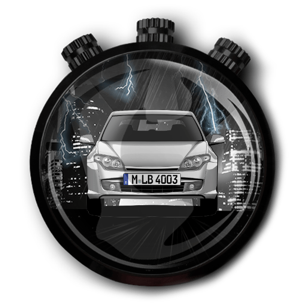 Laguna Limousine Autoduft personalisiert mit deinem Auto u. Kennzeichen!