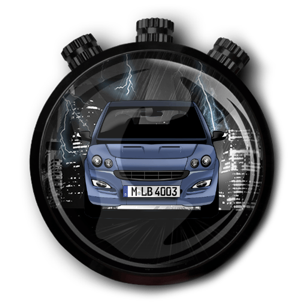 ForFour Autoduft personalisiert mit deinem Auto u. Kennzeichen!