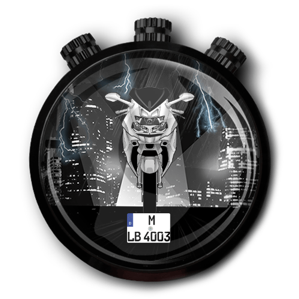 K 1300 S Autoduft personalisiert mit deinem Motorrad u. Kennzeichen!
