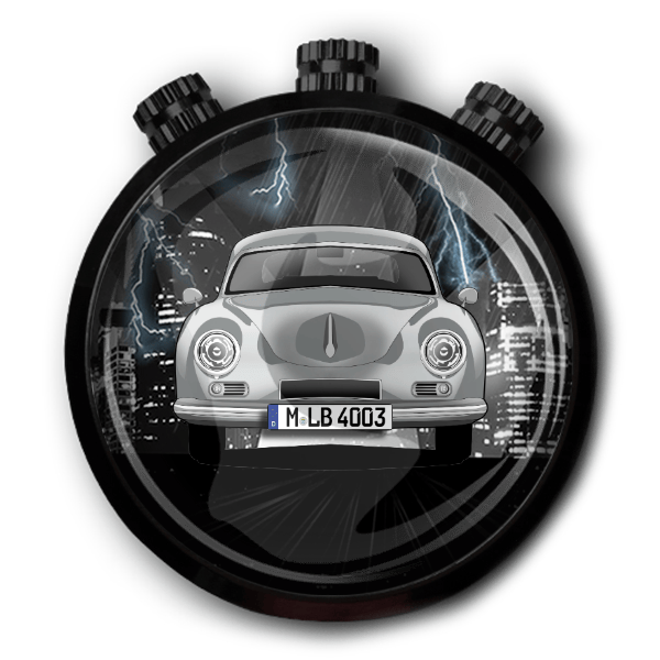 356 Coupe Autoduft personalisiert mit deinem Auto u. Kennzeichen!