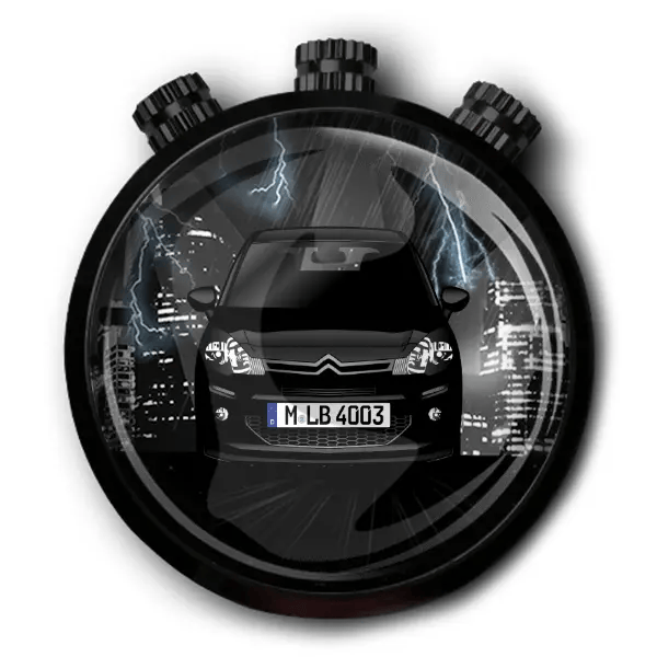 C3 (5-Türer) Autoduft personalisiert mit deinem Auto u. Kennzeichen!