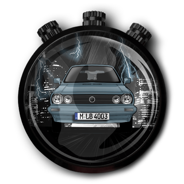 Polo (3-Türer) Autoduft personalisiert mit deinem Auto u. Kennzeichen!