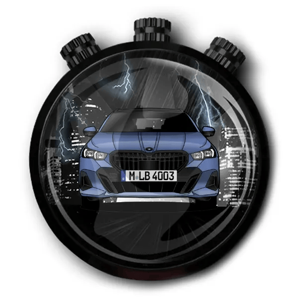 i5 Autoduft personalisiert mit deinem Auto u. Kennzeichen!