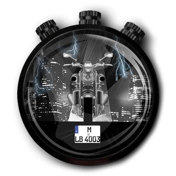 Vmax Autoduft personalisiert mit deinem Motorrad u. Kennzeichen!