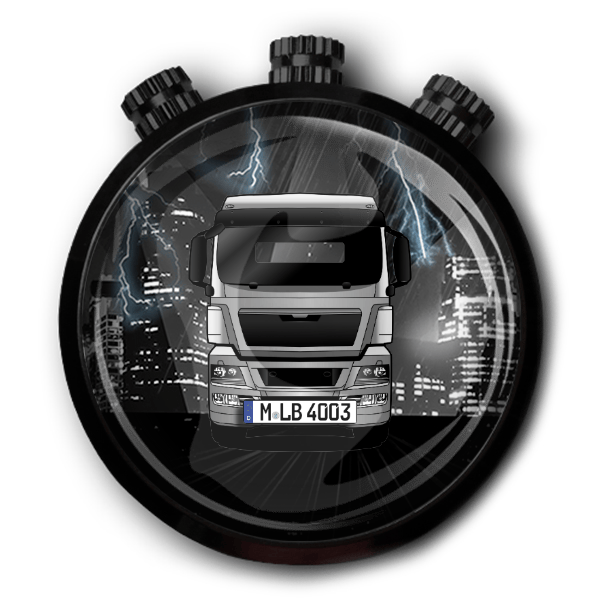 TGS 26.480 Autoduft personalisiert mit deinem LKW u. Kennzeichen!