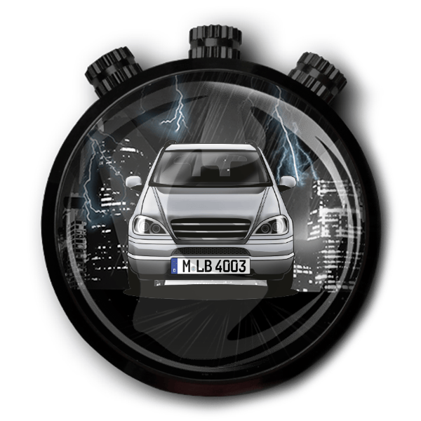 ML Autoduft personalisiert mit deinem Auto u. Kennzeichen!