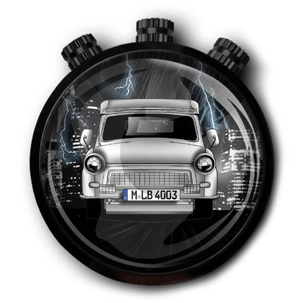 Trabant Autoduft personalisiert mit deinem Auto u. Kennzeichen!