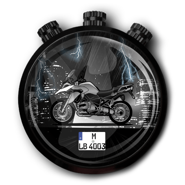 R 1200 GS Autoduft personalisiert mit deinem Motorrad u. Kennzeichen!
