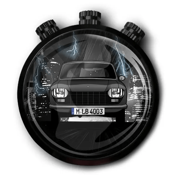 204 Autoduft personalisiert mit deinem Auto u. Kennzeichen!