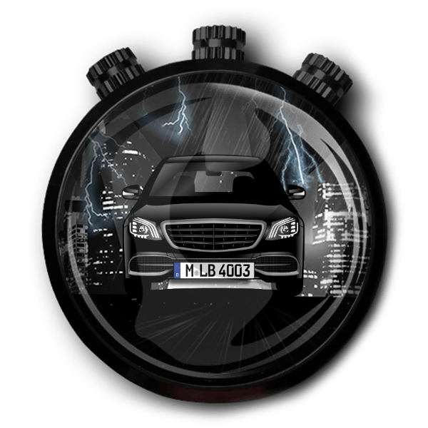 S-Klasse Maybach Autoduft personalisiert mit deinem Auto u. Kennzeichen!