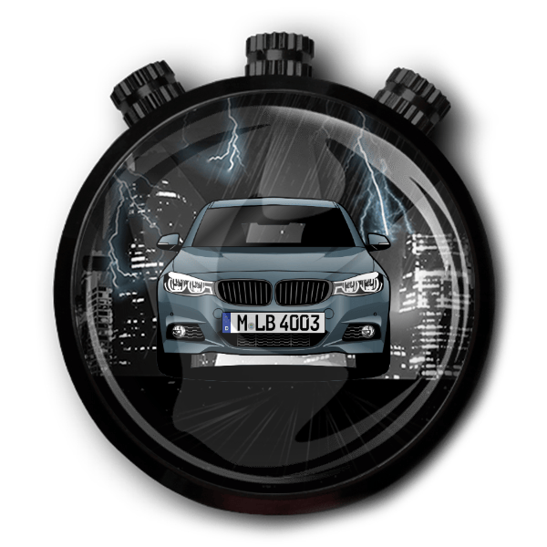 3er Reihe Gran Turismo Autoduft personalisiert mit deinem Auto u. Kennzeichen!