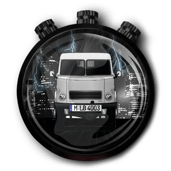 Unimog Baureihe 401 Froschauge Autoduft personalisiert mit deinem LKW u. Kennzeichen!