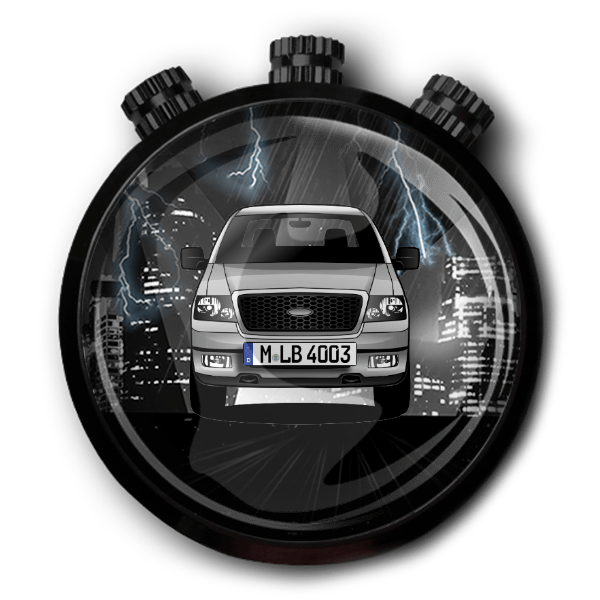 F-150 Autoduft personalisiert mit deinem Auto u. Kennzeichen!