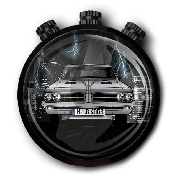 GTO Autoduft personalisiert mit deinem Auto u. Kennzeichen!