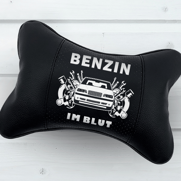 850 Limousine Nackenkissen personalisiert mit deinem Auto u. Kennzeichen!