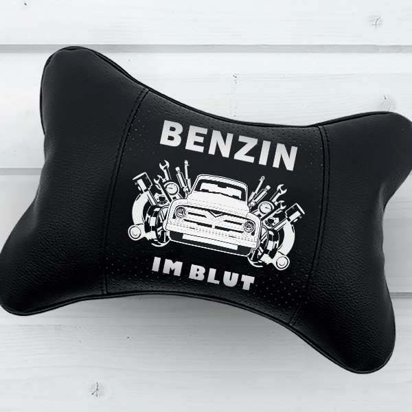 F-100 Nackenkissen personalisiert mit deinem Auto u. Kennzeichen!