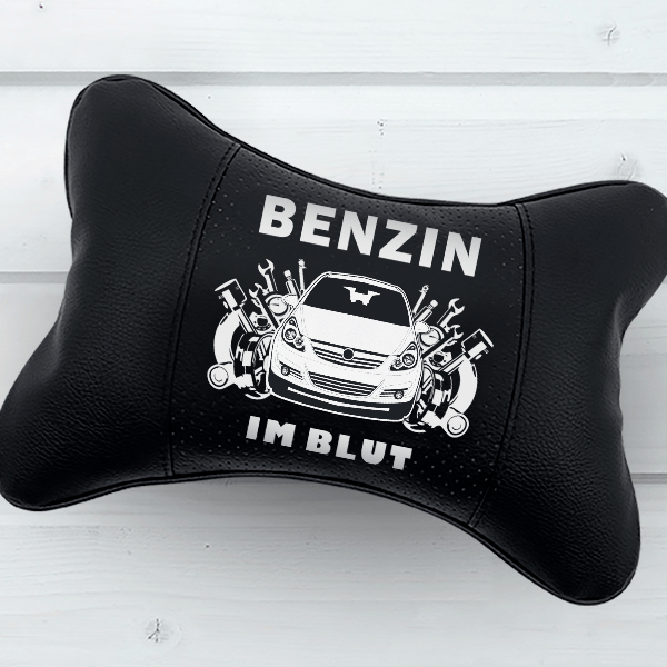 Corsa (5-Türer) Nackenkissen personalisiert mit deinem Auto u. Kennzeichen!