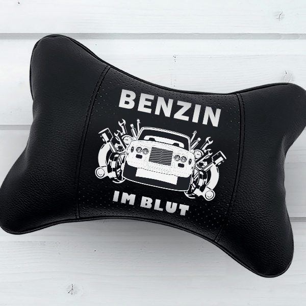 Silver Shadow Limousine Nackenkissen personalisiert mit deinem Auto u. Kennzeichen!