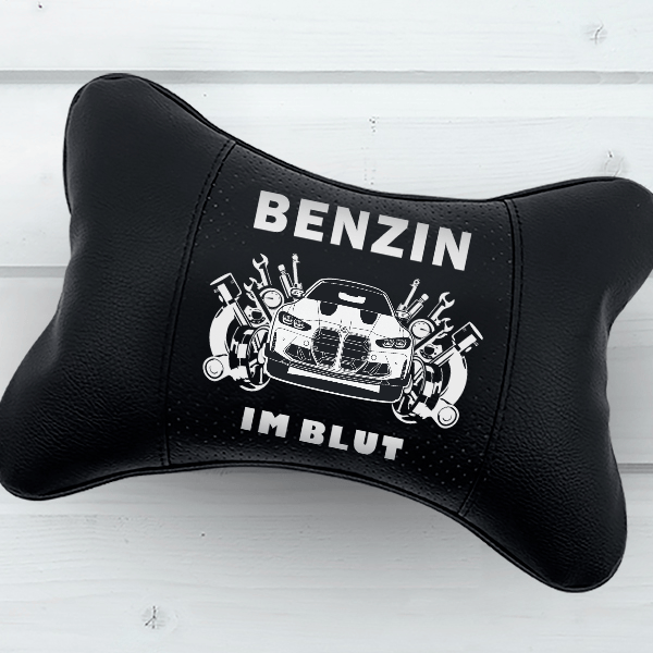 M4 CSL Nackenkissen personalisiert mit deinem Auto u. Kennzeichen!