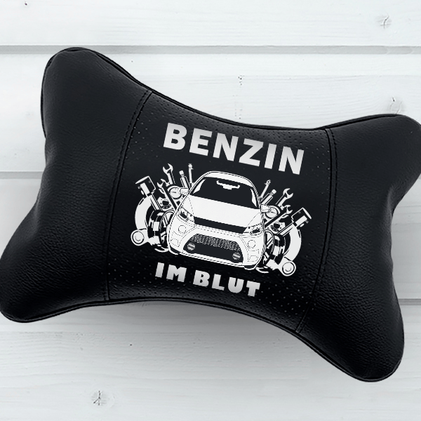 Crossline Nackenkissen personalisiert mit deinem Auto u. Kennzeichen!