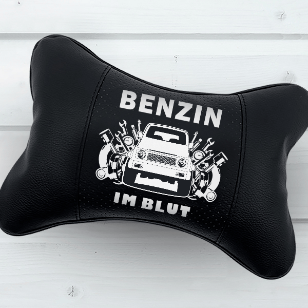Samurai Nackenkissen personalisiert mit deinem Auto u. Kennzeichen!