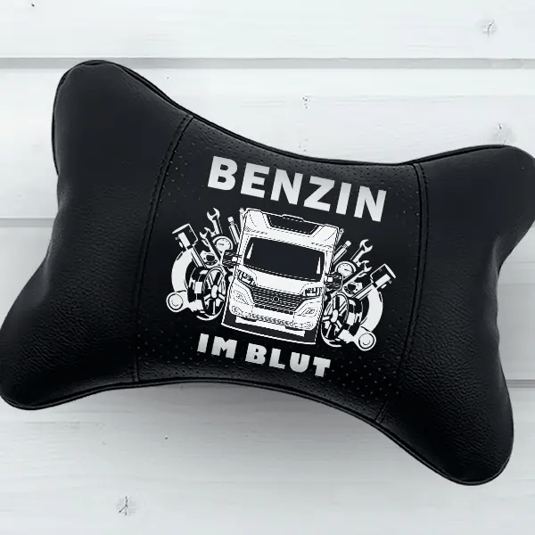 447 Nackenkissen personalisiert mit deinem Wohnwagen u. Kennzeichen!