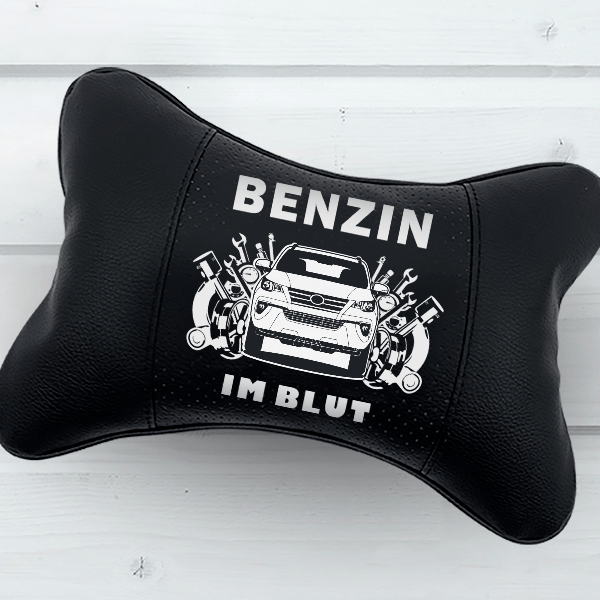 Fortuner Nackenkissen personalisiert mit deinem Auto u. Kennzeichen!