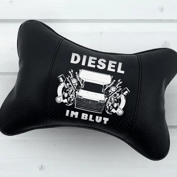 Roller Team Nackenkissen personalisiert mit deinem Wohnwagen u. Kennzeichen!