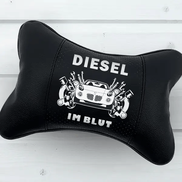 Solstice Nackenkissen personalisiert mit deinem Auto u. Kennzeichen!