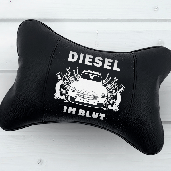 SSR Nackenkissen personalisiert mit deinem Auto u. Kennzeichen!