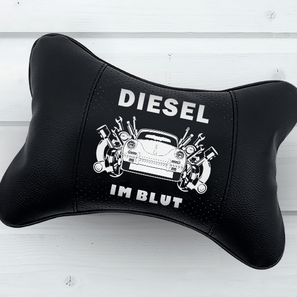 356 A Coupe Nackenkissen personalisiert mit deinem Auto u. Kennzeichen!