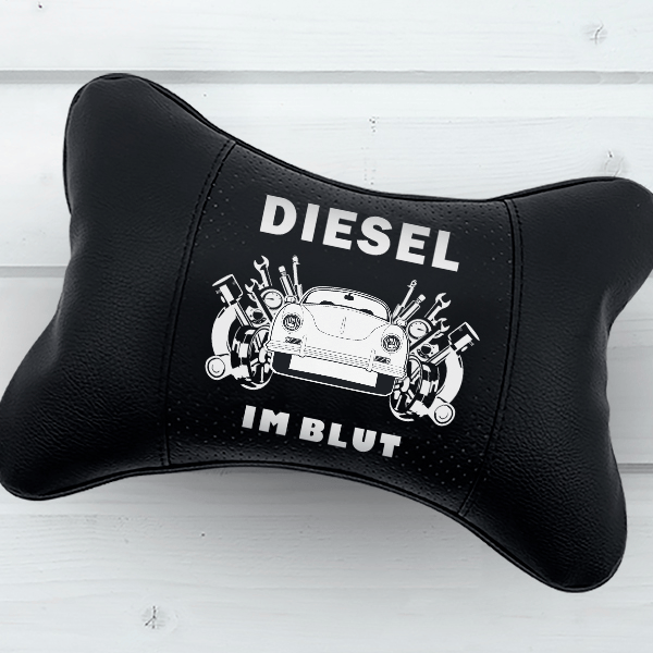 356 A Speedster Nackenkissen personalisiert mit deinem Auto u. Kennzeichen!