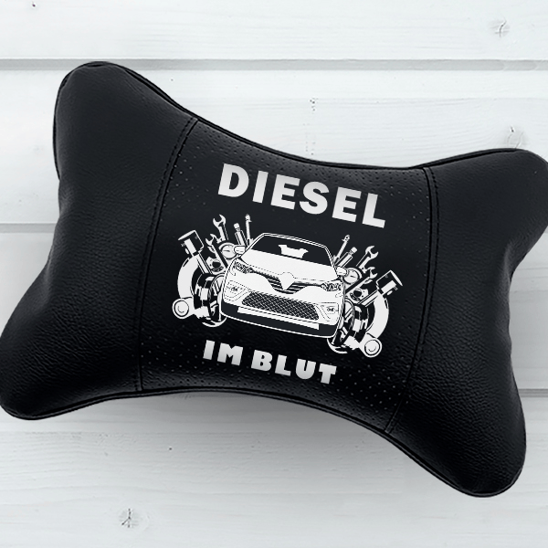 Clio RS Nackenkissen personalisiert mit deinem Auto u. Kennzeichen!
