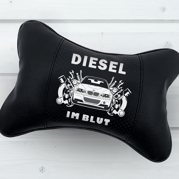 M3 CSL Nackenkissen personalisiert mit deinem Auto u. Kennzeichen!