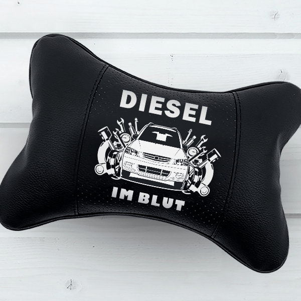 Demio Nackenkissen personalisiert mit deinem Auto u. Kennzeichen!