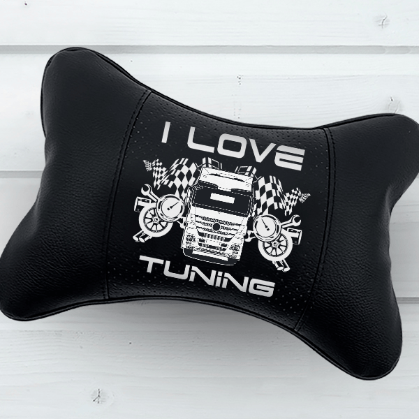 Actros Nackenkissen personalisiert mit deinem LKW u. Kennzeichen!