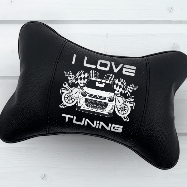 C1 (3-Türer) Nackenkissen personalisiert mit deinem Auto u. Kennzeichen!