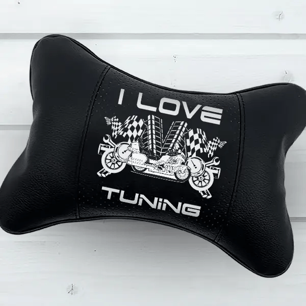 GL 1800 Nackenkissen personalisiert mit deinem Motorrad u. Kennzeichen!