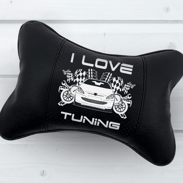 307 CC Nackenkissen personalisiert mit deinem Auto u. Kennzeichen!