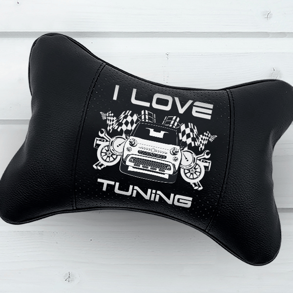 500L Trekking Nackenkissen personalisiert mit deinem Auto u. Kennzeichen!