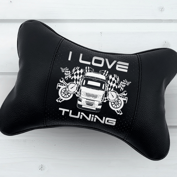 Premium Nackenkissen personalisiert mit deinem LKW u. Kennzeichen!