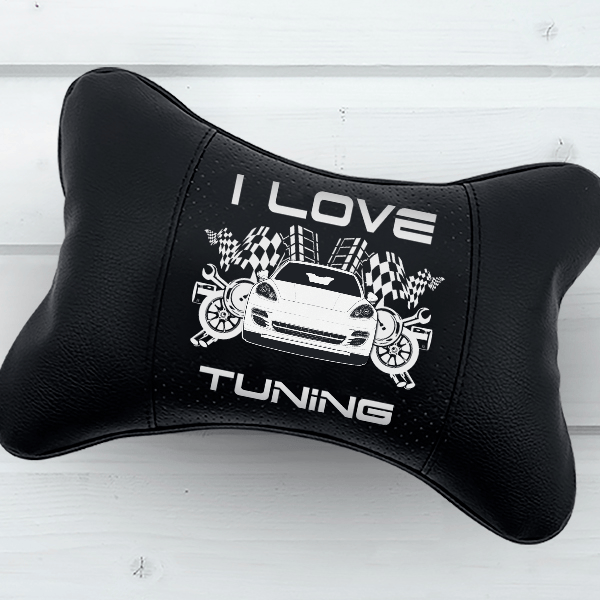 Panamera Nackenkissen personalisiert mit deinem Auto u. Kennzeichen!